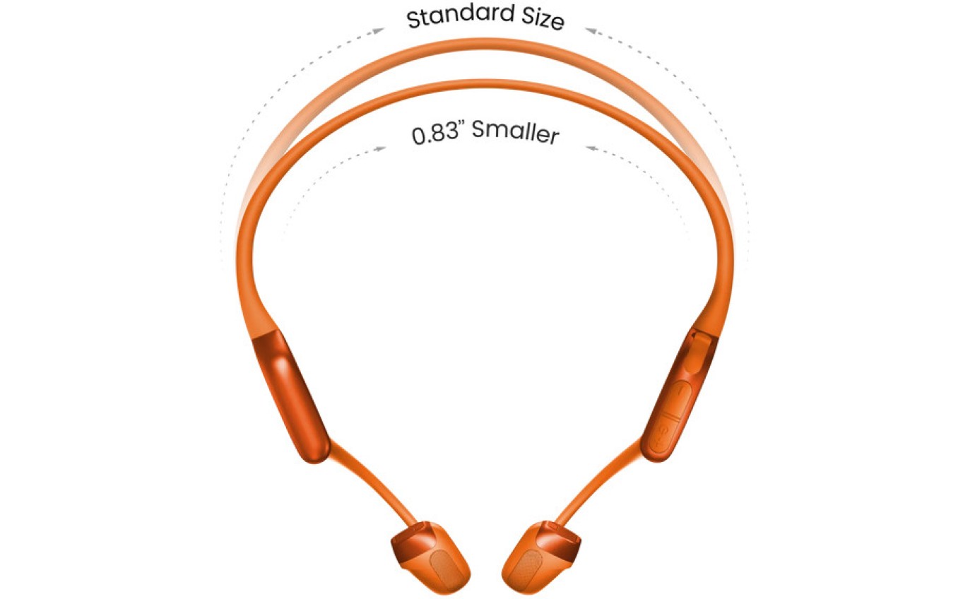 Shokz OpenRun Pro 2 Mini Wireless Open-Ear Headphones (Orange) S821MNOR