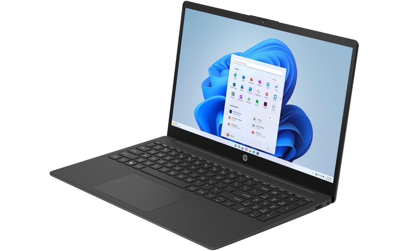 HP 15.6” Laptop Intel N100 8GB RAM 128GB W11H BK1Y2PA