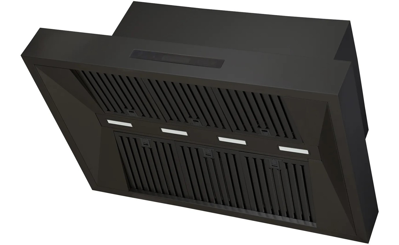 Excelsior 120cm Black BBQ Rangehood CXWB12082BLK