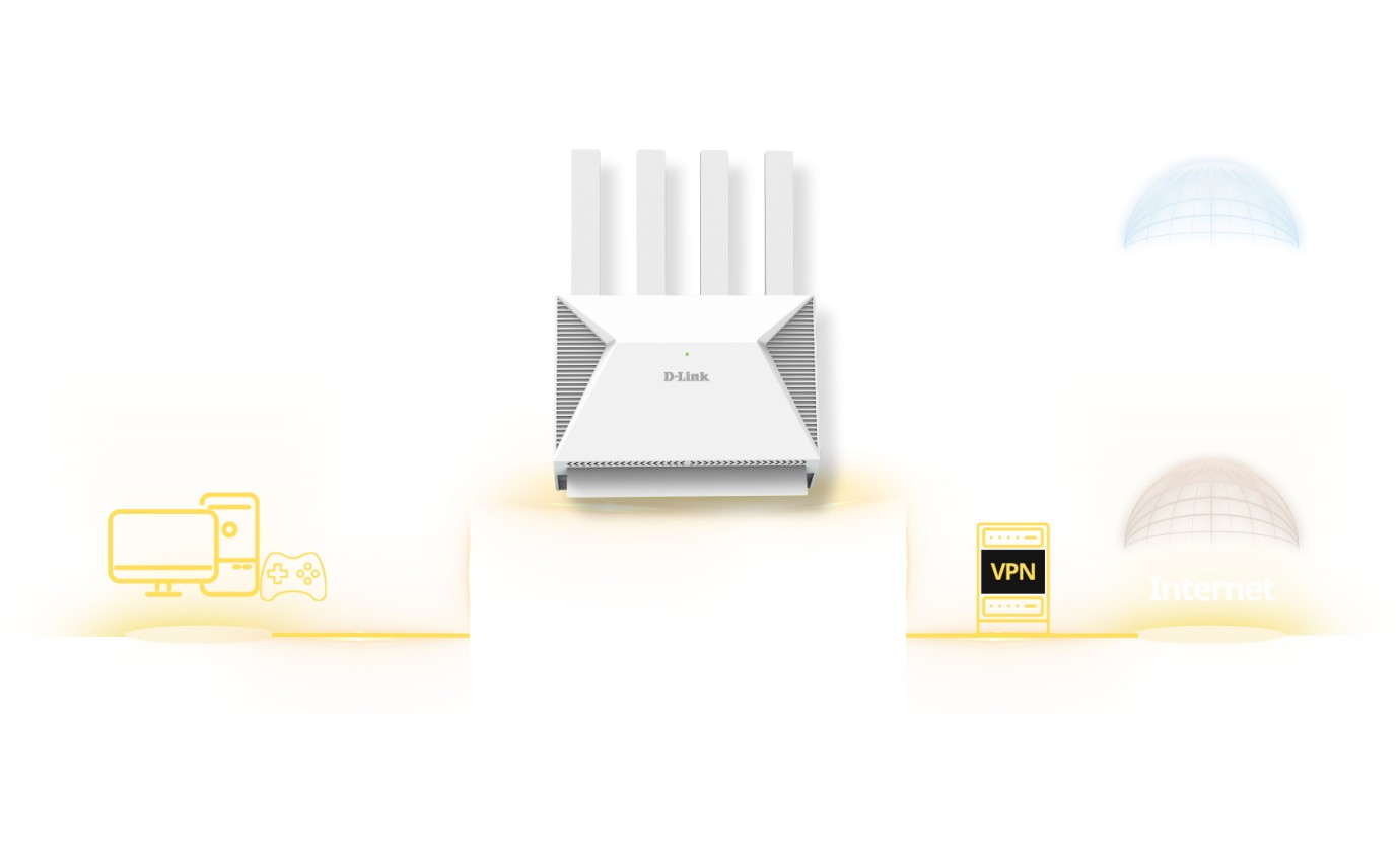 D-Link BE3600 Mesh Wi-Fi 7 Router DIRBE3602