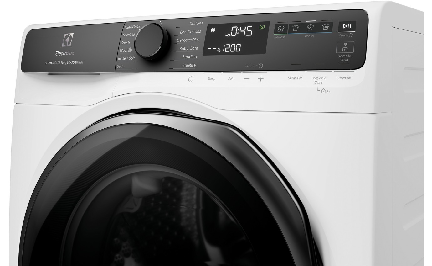Electrolux 9kg UltimateCare 700 Front Load Washing Machine (White) EWF9043R7WC