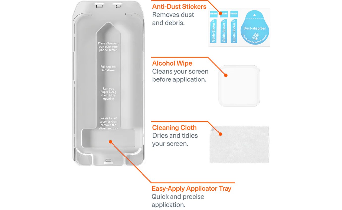 Cygnett OpticShield Glass Screen Protector for Samsung Galaxy S26 Ultra 11901357808