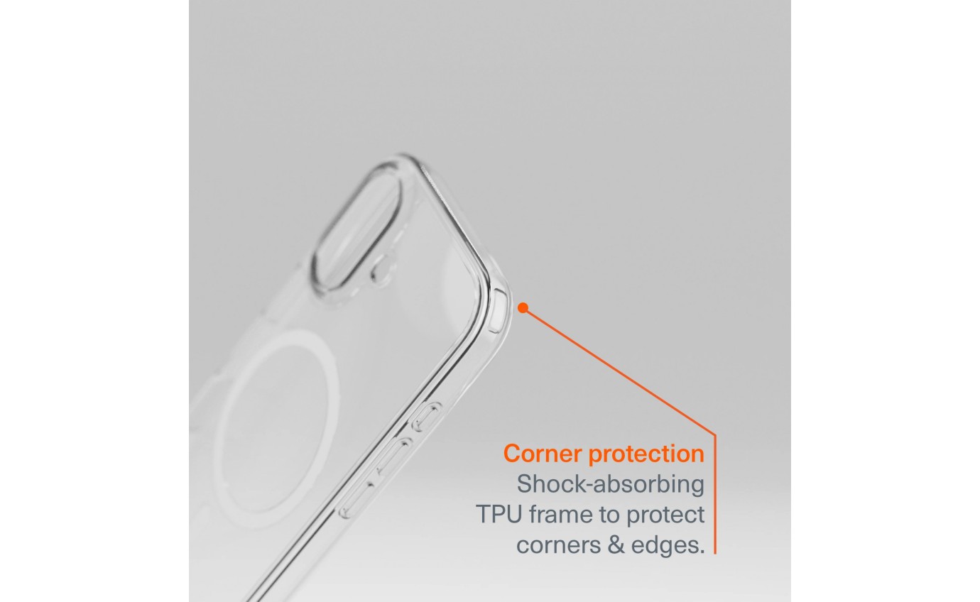 Cygnett AeroMag Magnetic Case for iPhone 17 (Clear) 11901341003