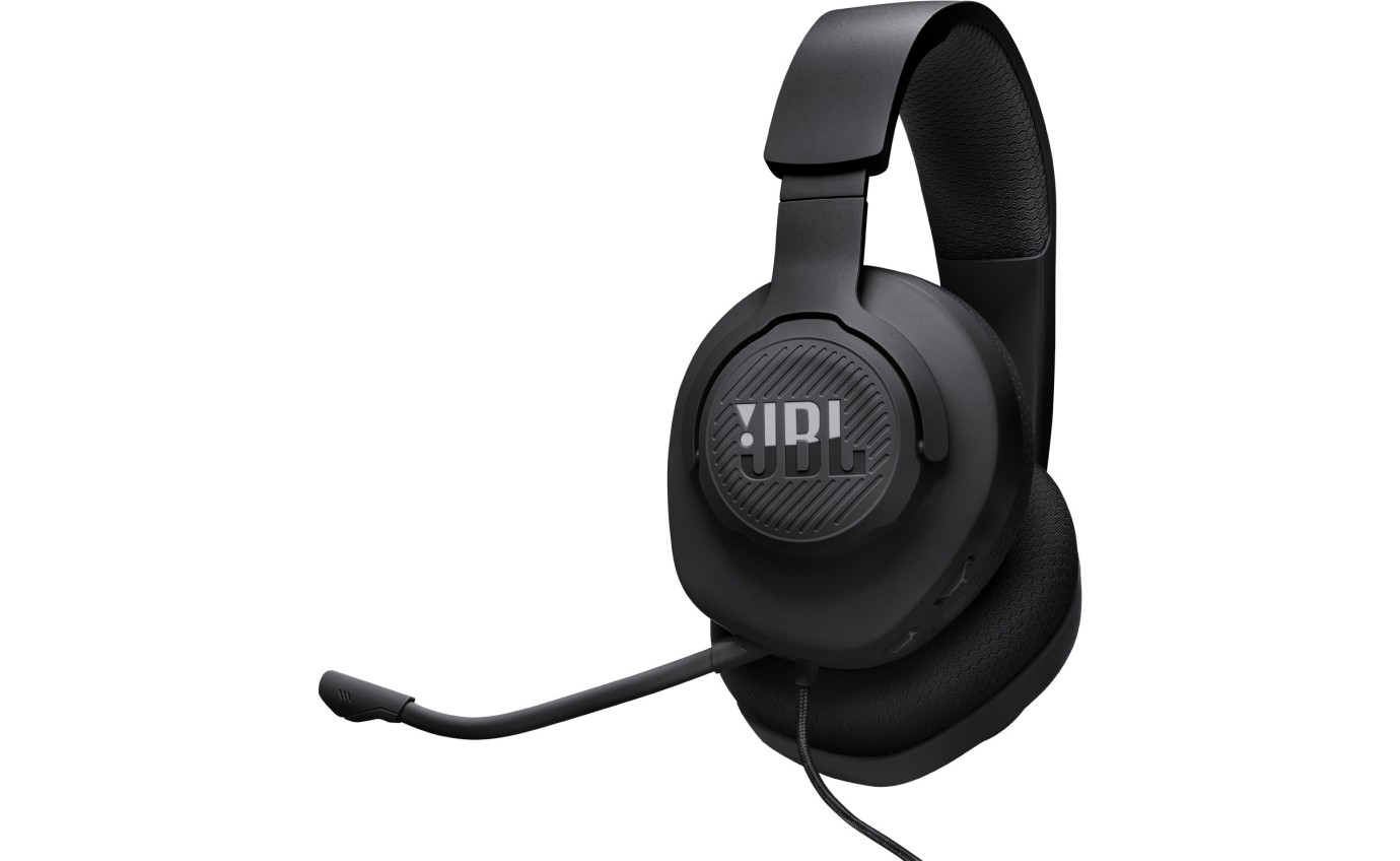 JBL Quantum 100 M2 Wired Over-Ear Headphones (Black) JBLQTUM100M2BLK