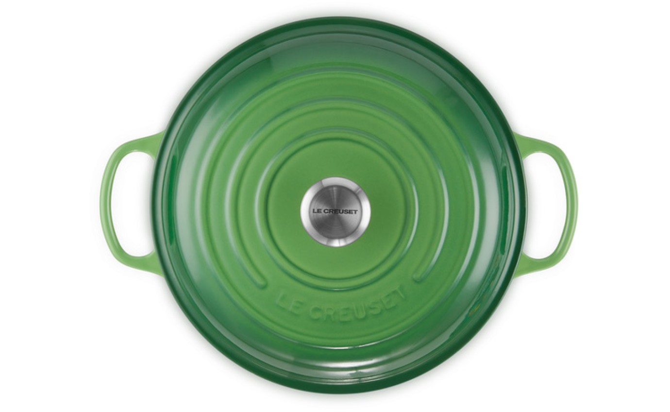 Le Creuset 30cm Cast Iron Shallow Casserole (Bamboo Green) 21180304082430