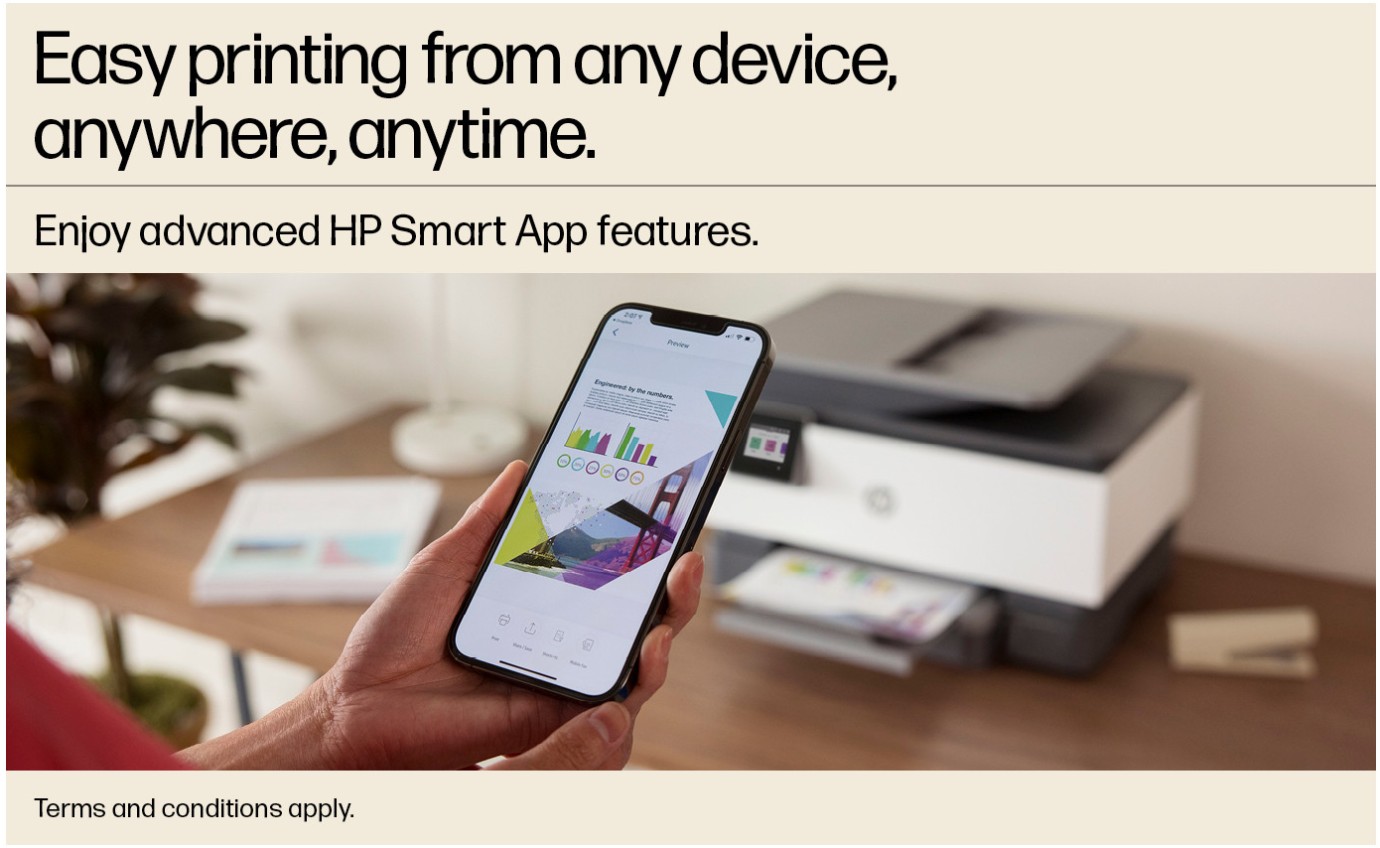 HP OfficeJet Pro 8130e All-in-One Printer - Instant Ink Compatible 40Q48B