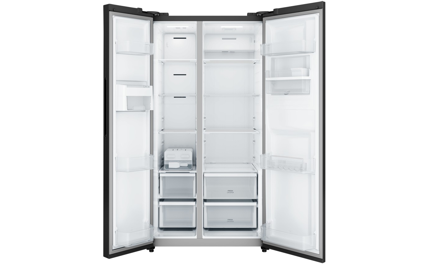 Westinghouse 619L Side By Side Fridge (Matte Black) WSE6240BB