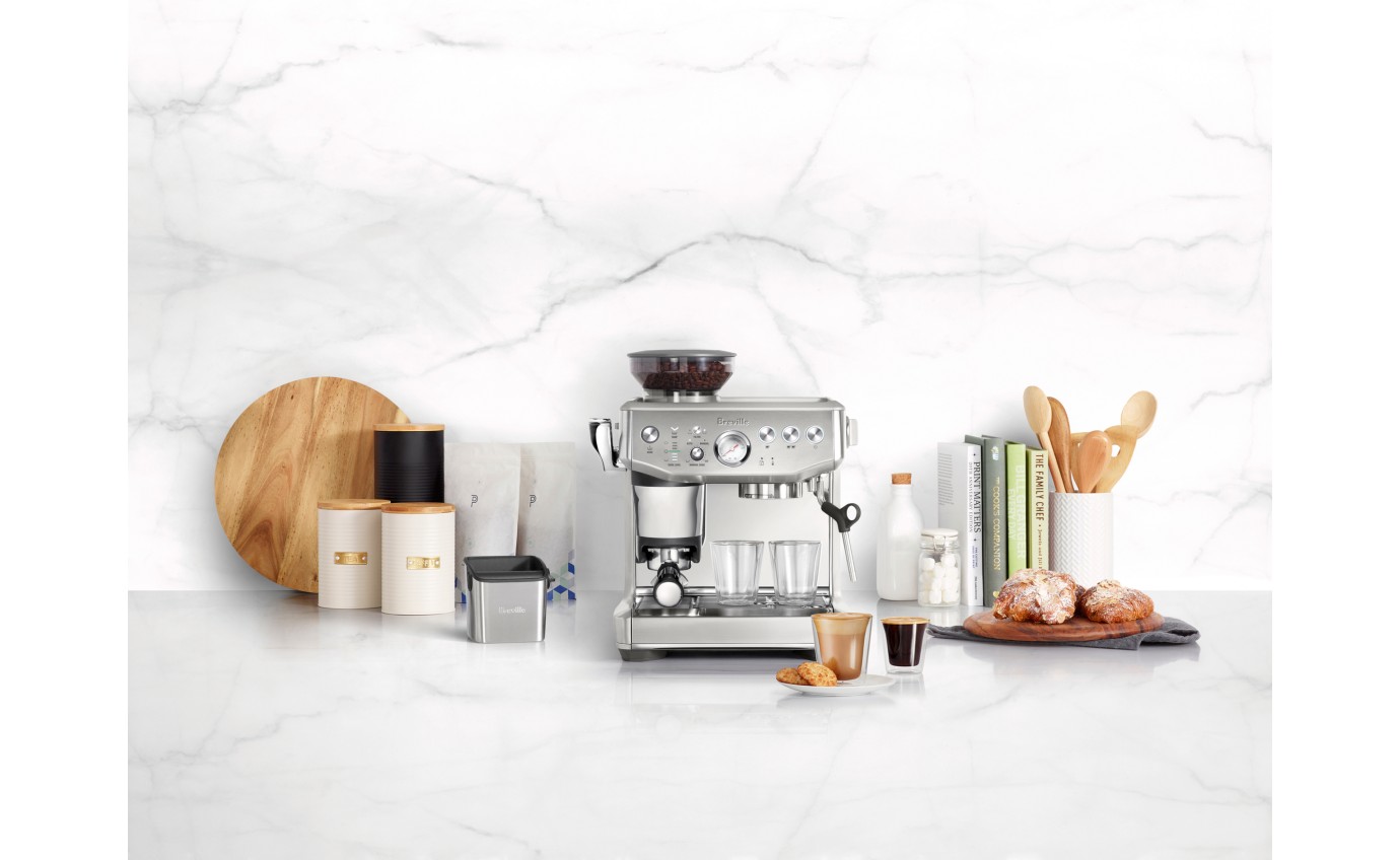 Breville the Barista Express™ Impress Coffee Machine (Stainless Steel) BES876BSS