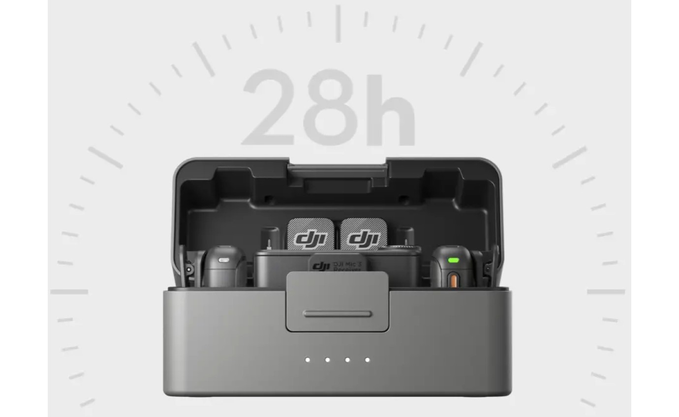 DJI Mic 3 (2 TX + 1 RX + Charging Case) CPRN0000048001