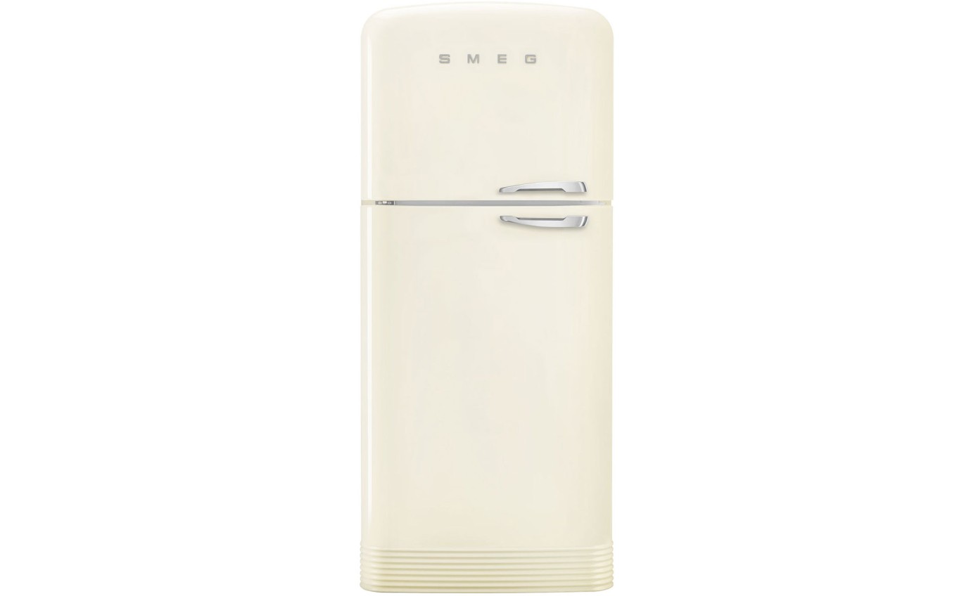 Smeg 524L 50s Style Retro Top Mount Fridge (Cream) FAB50LCR5AU