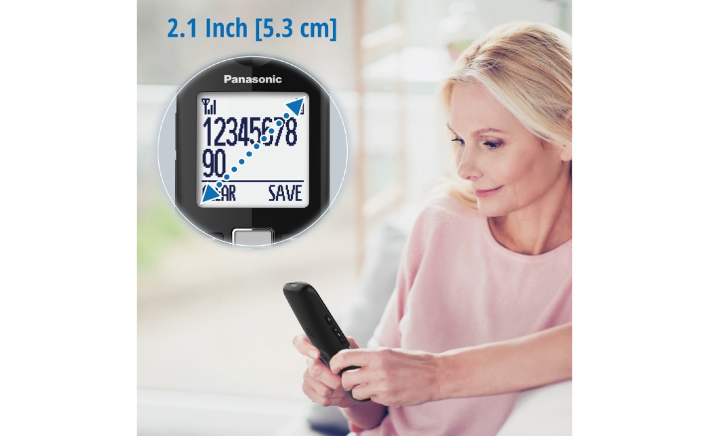 Panasonic DECT Twin Handset Digital Cordless Phone with Answering Machine KXTGU432AZB