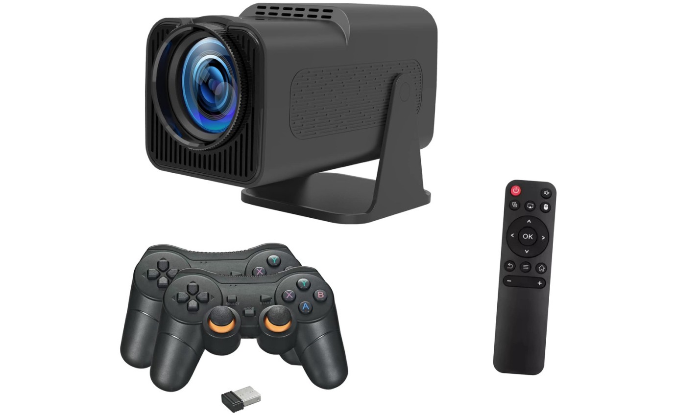 Laser Smart Retro Gaming Projector with Dual Controllers PJGH803B168