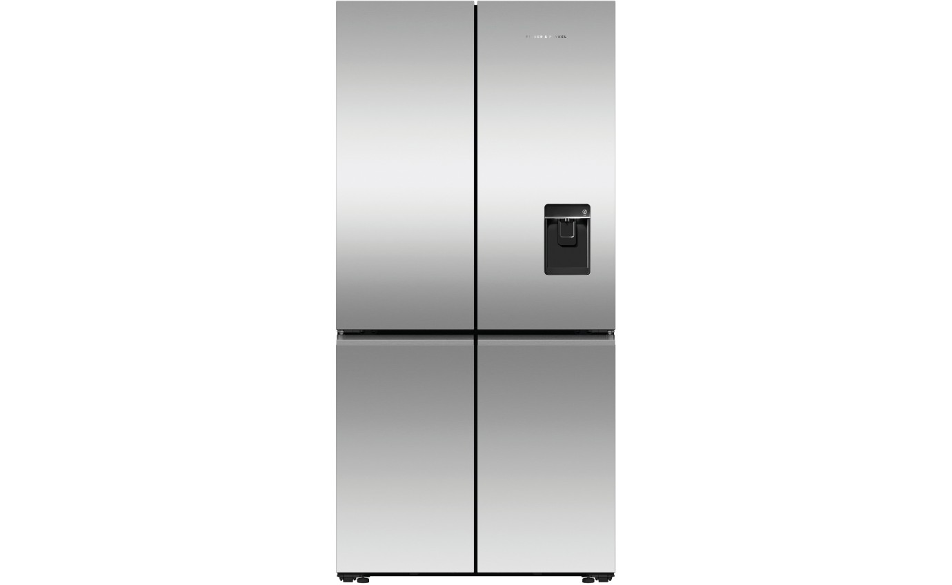 Fisher & Paykel 690L Series 7 Quad Door Refrigerator Freezer, Ice & Water RF730QNUVX1