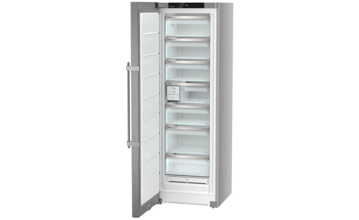 Liebherr 278L Plus Series Freestanding Freezer with NoFrost (Stainless Steel) SFNSDH5227