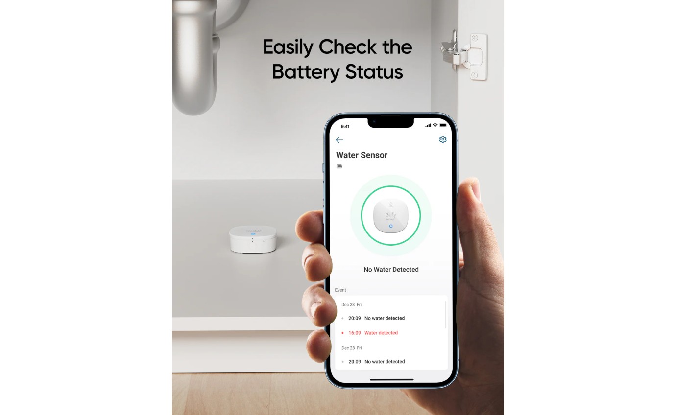 eufy Security Water Leak Sensor T89200D1