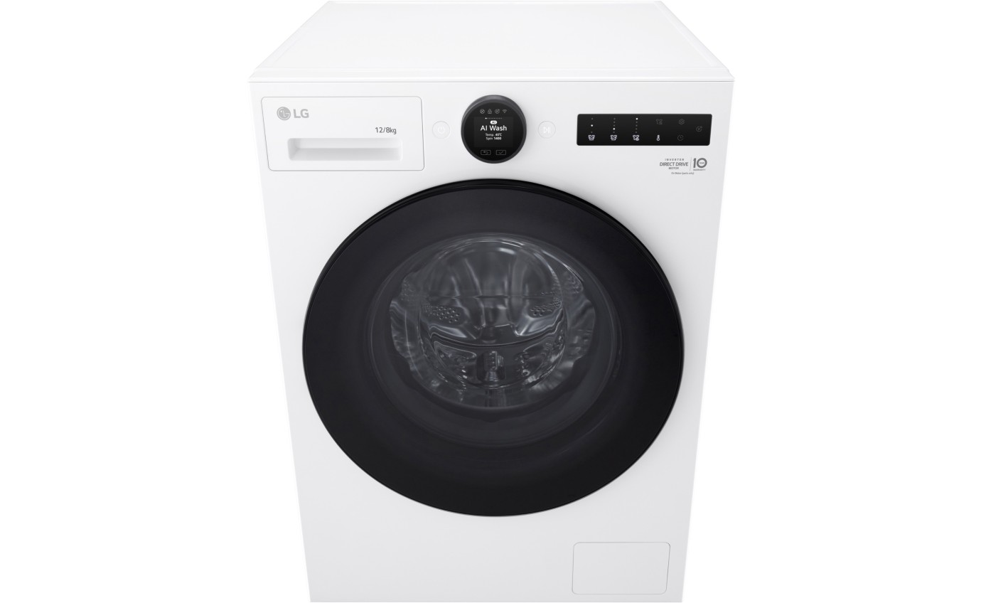 LG 12/8kg Series 10 Washer Dryer Combo WXC101412W