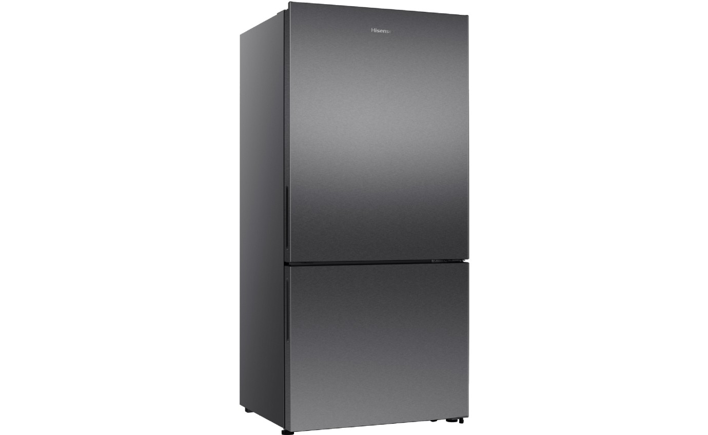 Hisense 503L Bottom Mount Fridge (Dark Stainless Steel) HRBM503E