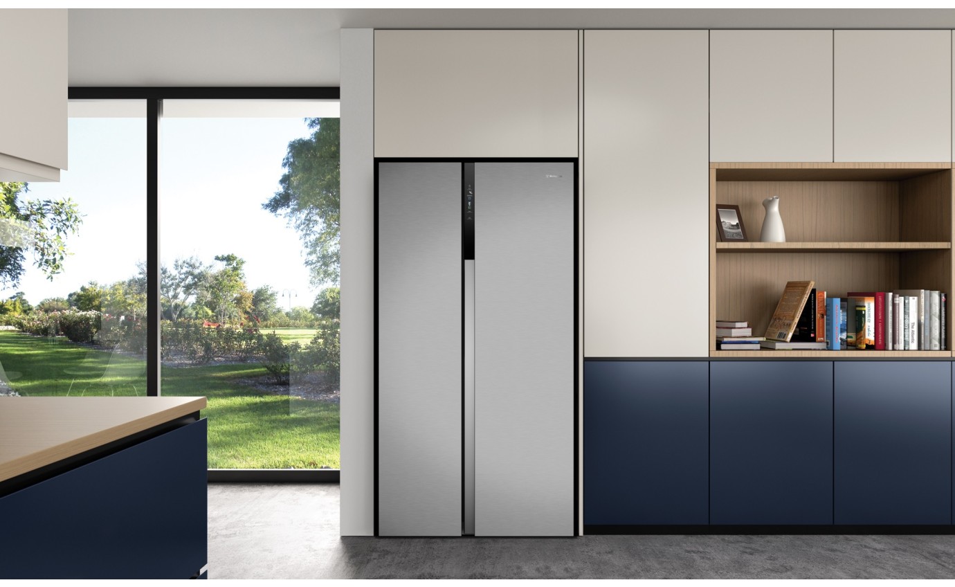 Westinghouse 624L Side By Side Fridge (Silver) WSE6200SB