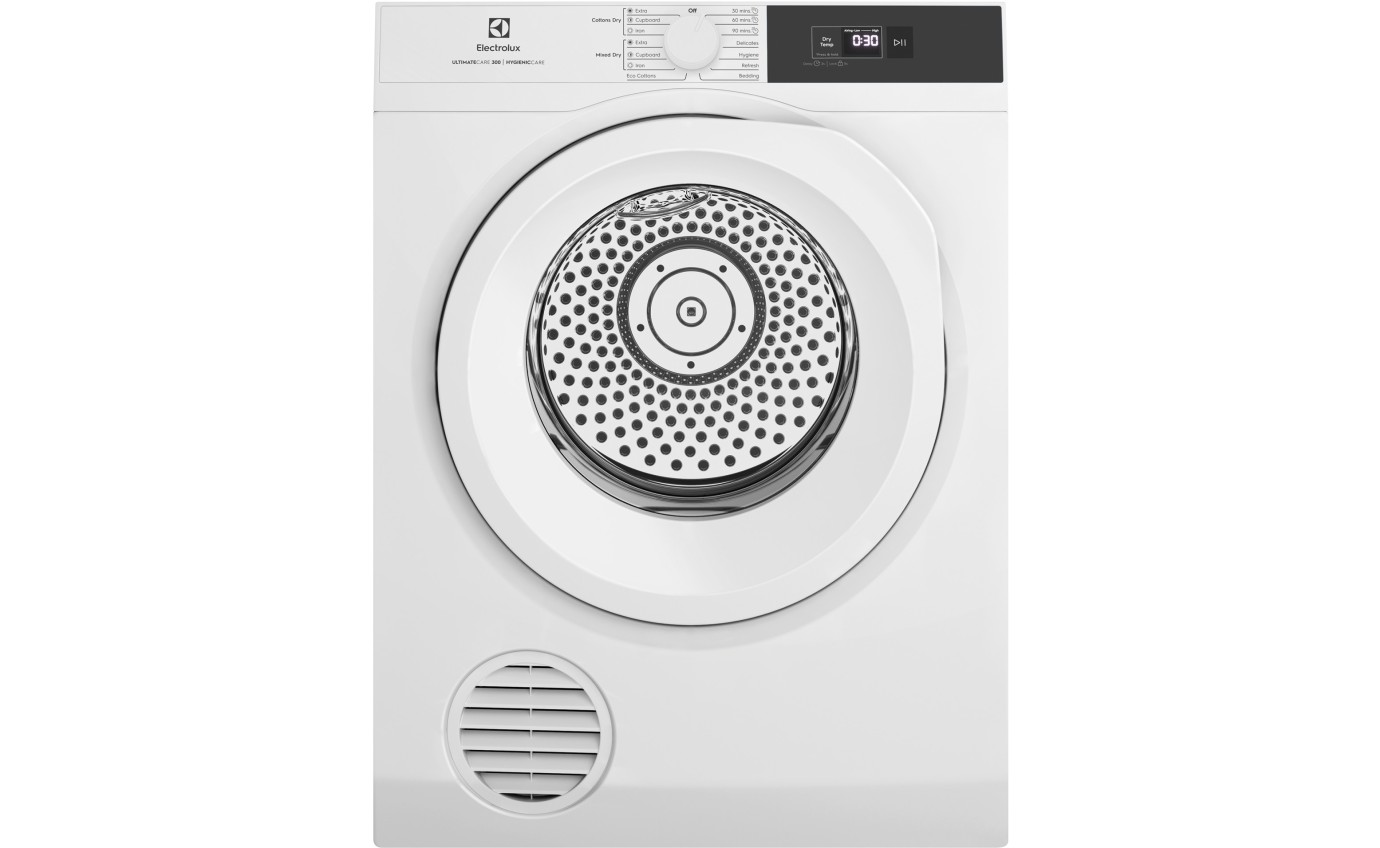 Electrolux 6kg UltimateCare 300 Vented Dryer with SensorDry EDV605H3WC