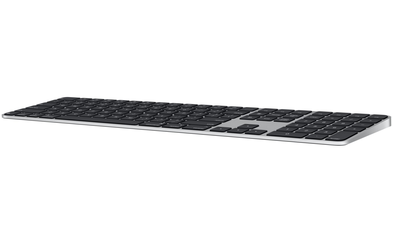 Apple Magic Keyboard with Touch ID and Numeric Keypad for Mac Models with Silicon (Black) MXK83ZAA