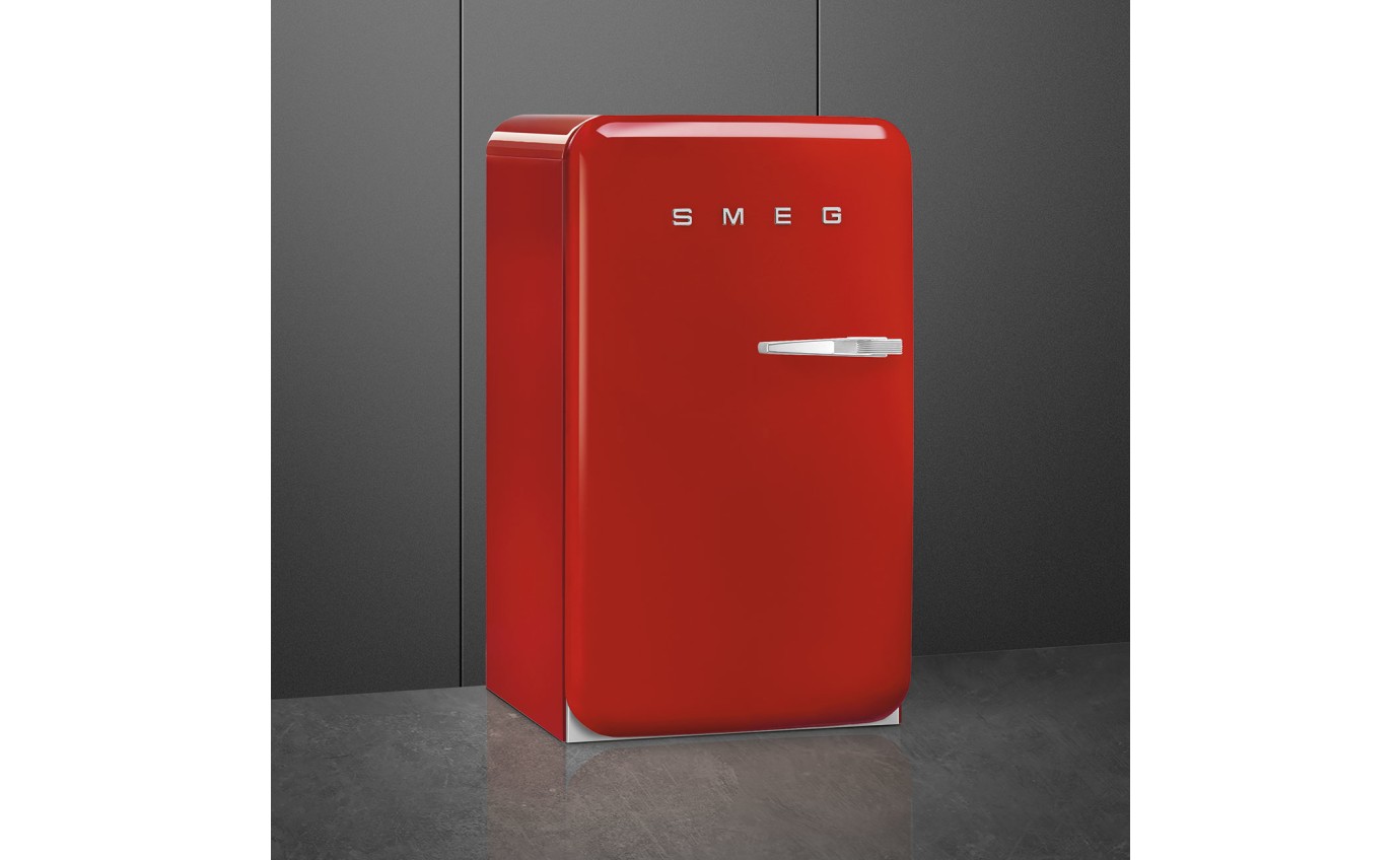 Smeg 135L 50's Style Minibar Refrigerator (Red) FAB10HLRD6