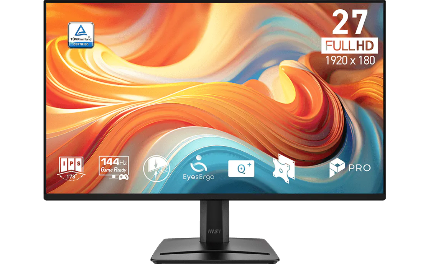 MSI 27 inch FHD IPS 144Hz Business Productivity Monitor MP275E14L