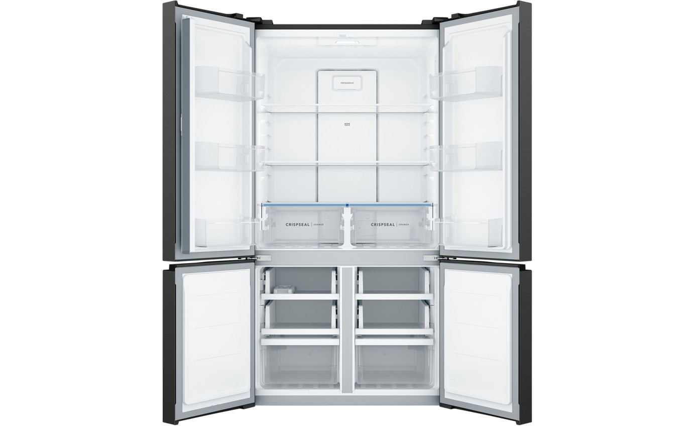 Westinghouse 547L Quad Door Fridge (Matte Black) WQE5400BD