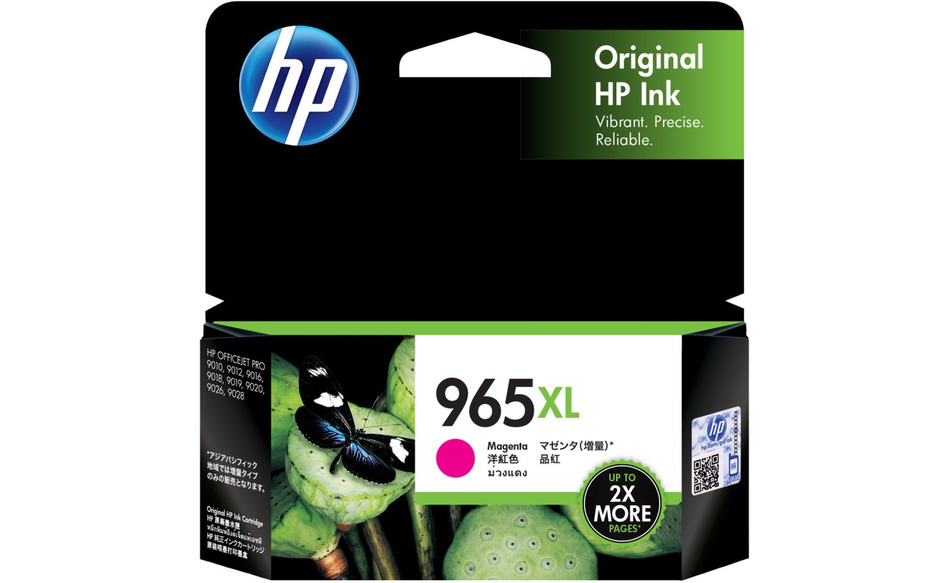 HP 965XL High Yield Ink Cartridge (Magenta) 4458845