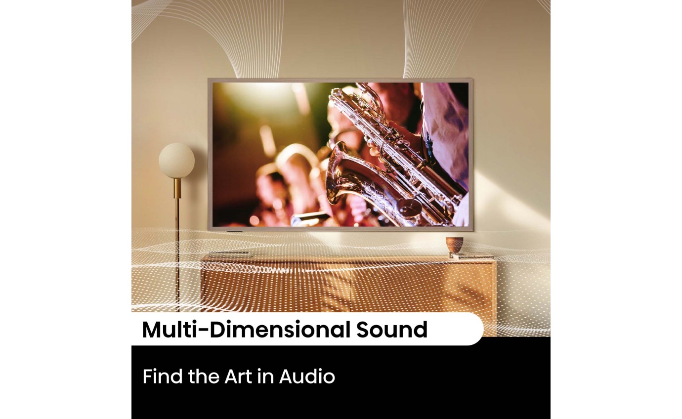 Hisense 75 inch 4K QLED CanvasTV 75S7QAU