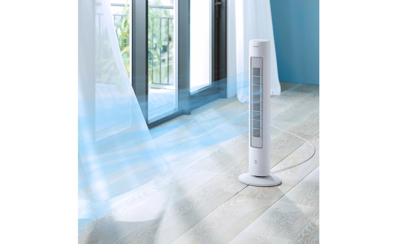 Philips 5000 Series Tower Fan (White) CX553500