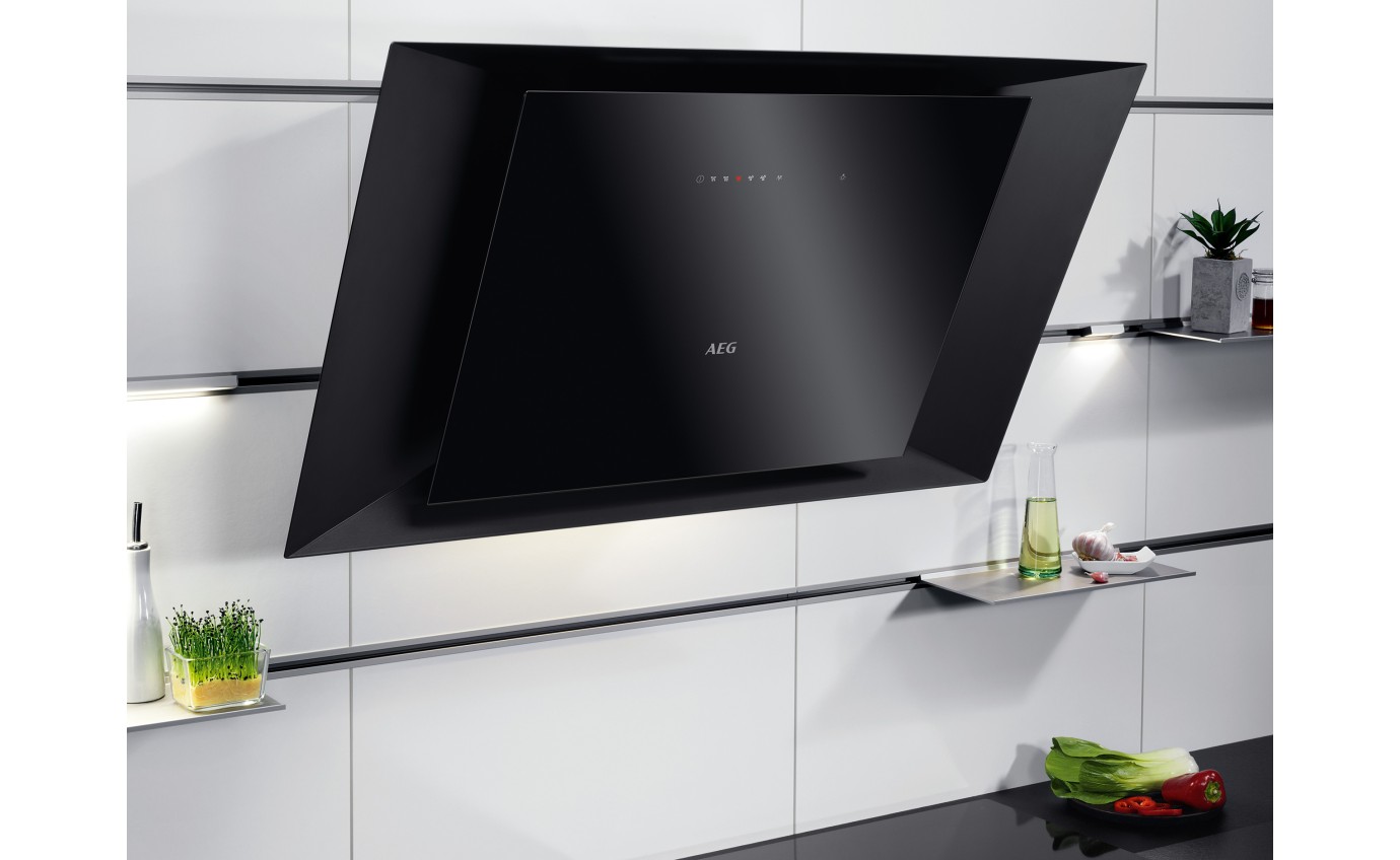 AEG 90cm Inclined Canopy Rangehood DVK6981HB