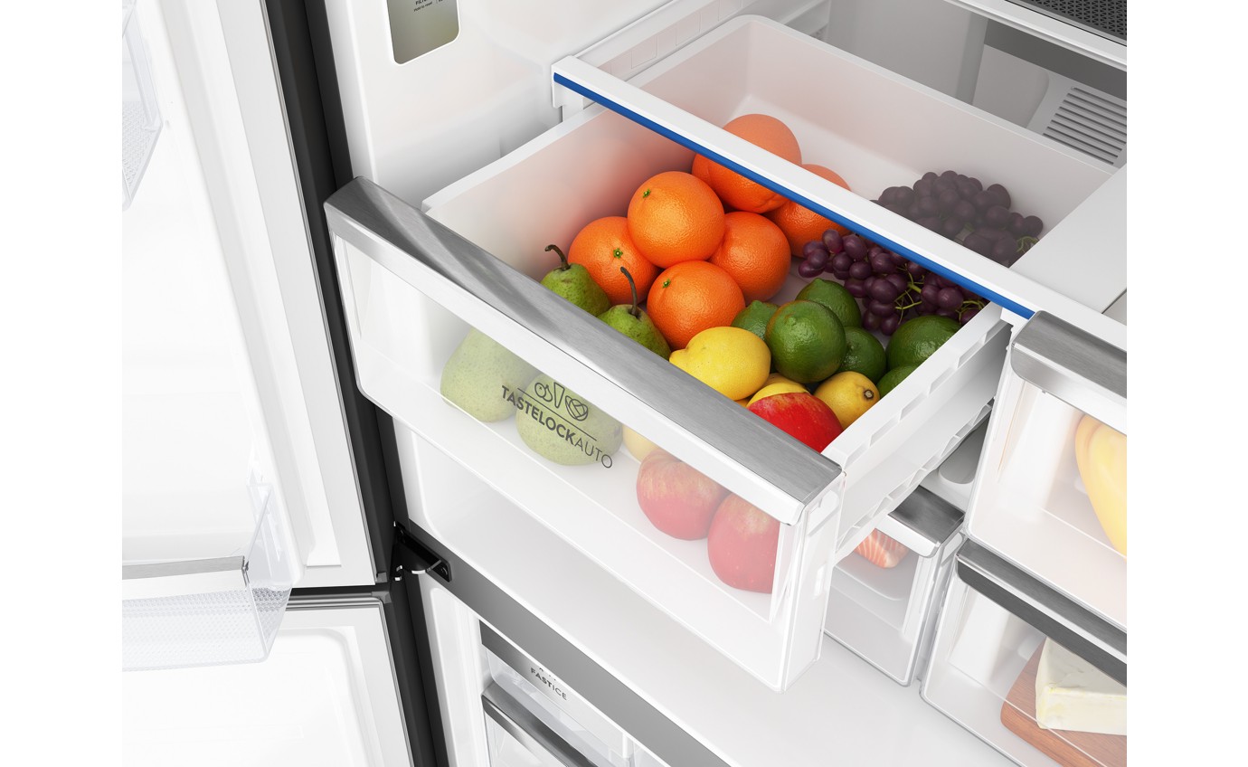 Electrolux 562L French Door Fridge (Dark Stainless Steel) EQE5607BA