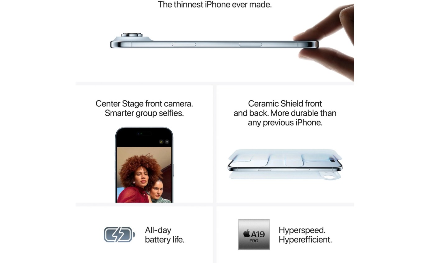 Apple iPhone Air 1TB (Cloud White) MG2X4XA