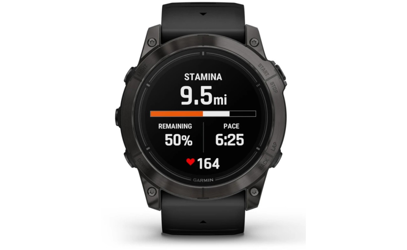 Garmin Garmin epix &trade; Pro (Gen 2) Sapphire Edition 51mm Carbon Grey DLC Titanium with Black Band 0100280402