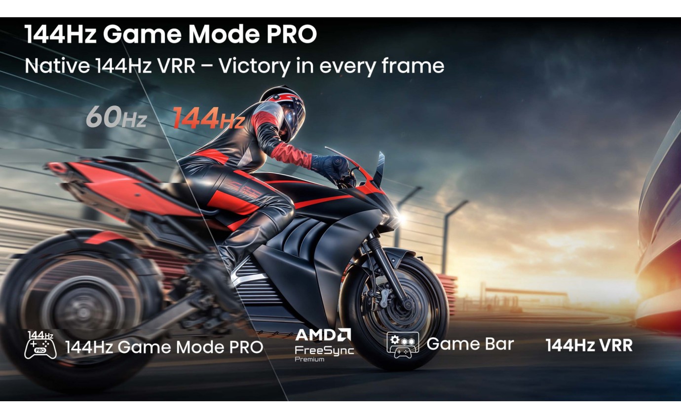 Hisense 65 inch U6QAU Pro ULED Mini LED 4K 144Hz Smart TV 65U6QAUPRO