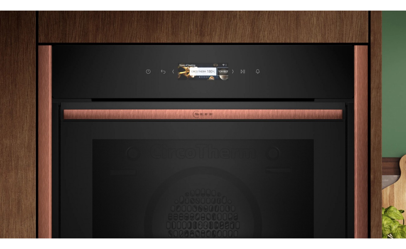 Neff 60cm N 70 Built in Pyrolytic Oven Brushed Bronze B59CR72Y0ABB B59CR72Y0 Retravision