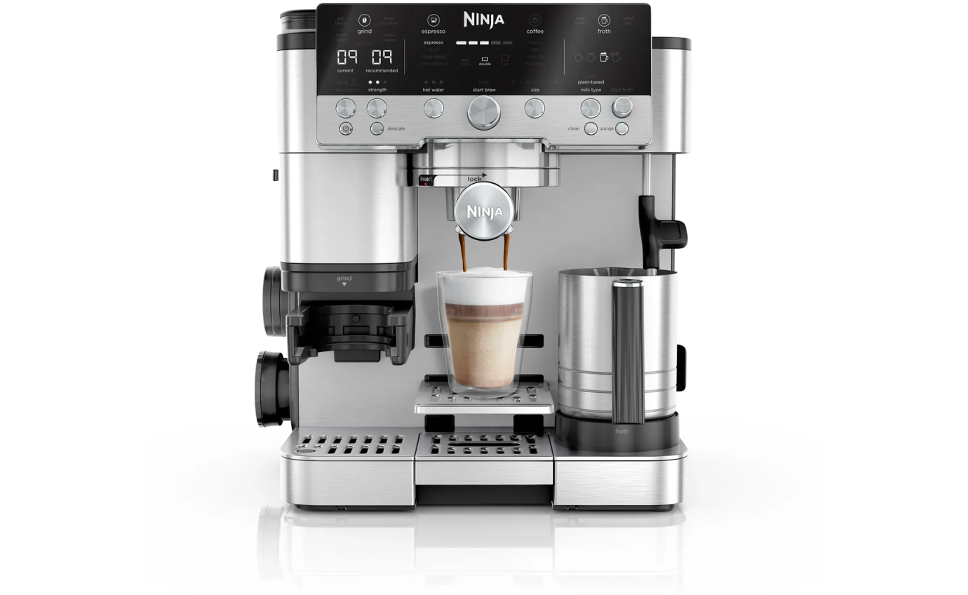 Ninja Luxe Cafe&trade; Premier Espresso Machine (Stainless Steel) ES601