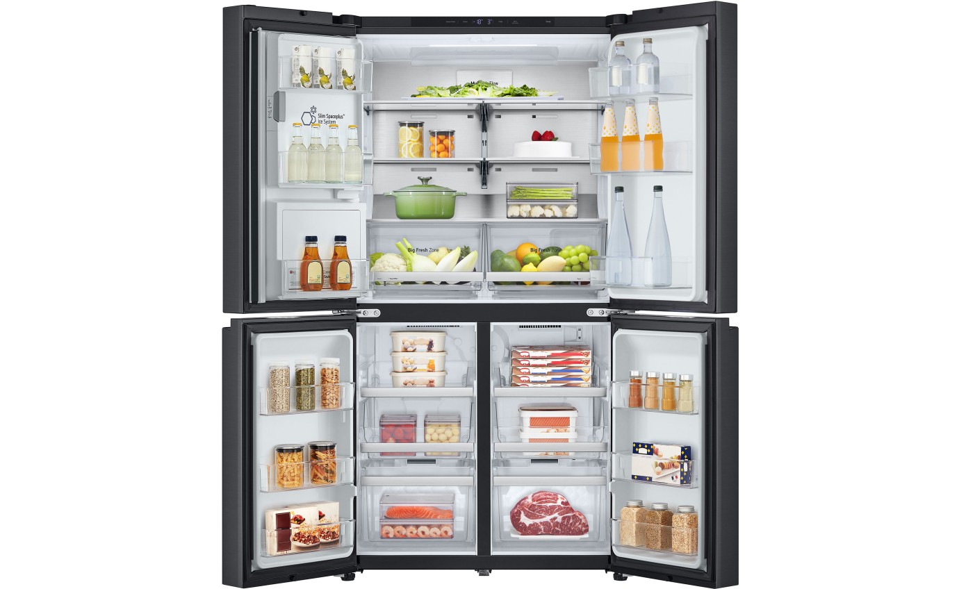 LG 637L French Door Fridge (Matte Black) GFL700MBL