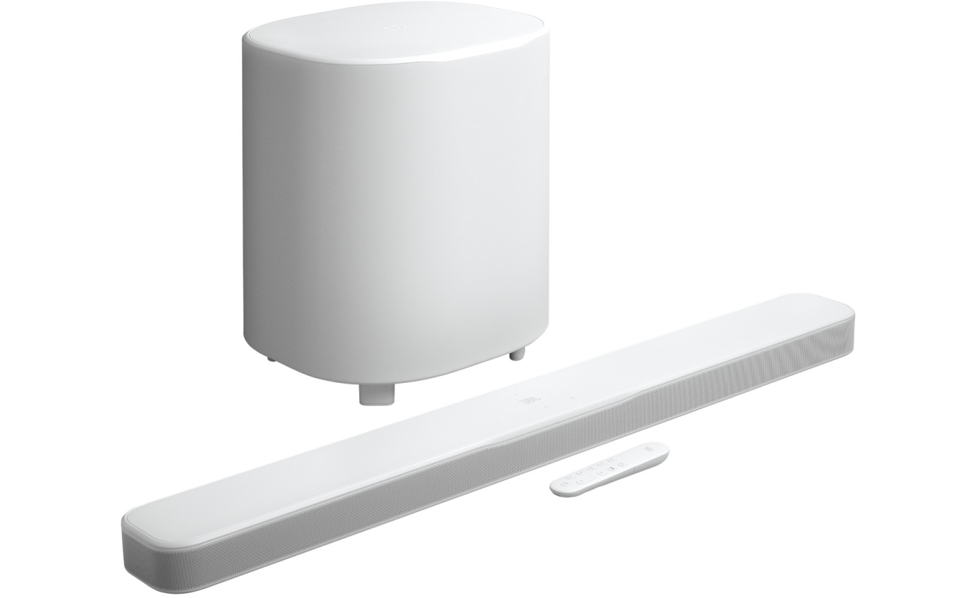 JBL 5.1ch Bar 500MK2 Soundbar System (White) JBLBAR500M2WHTA2