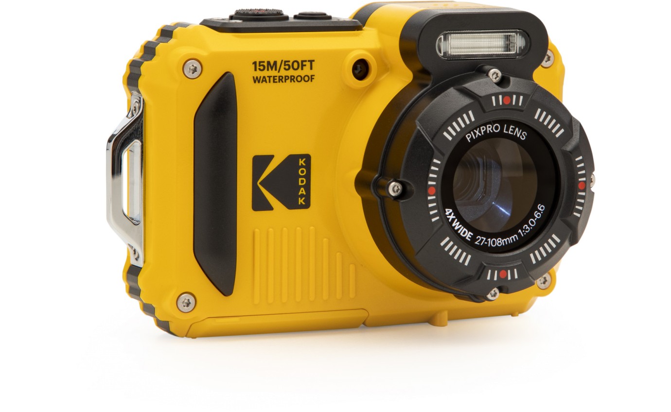 Kodak Pixpro WPZ2 Waterproof Digital Compact Camera (Yellow) WPZ2YL