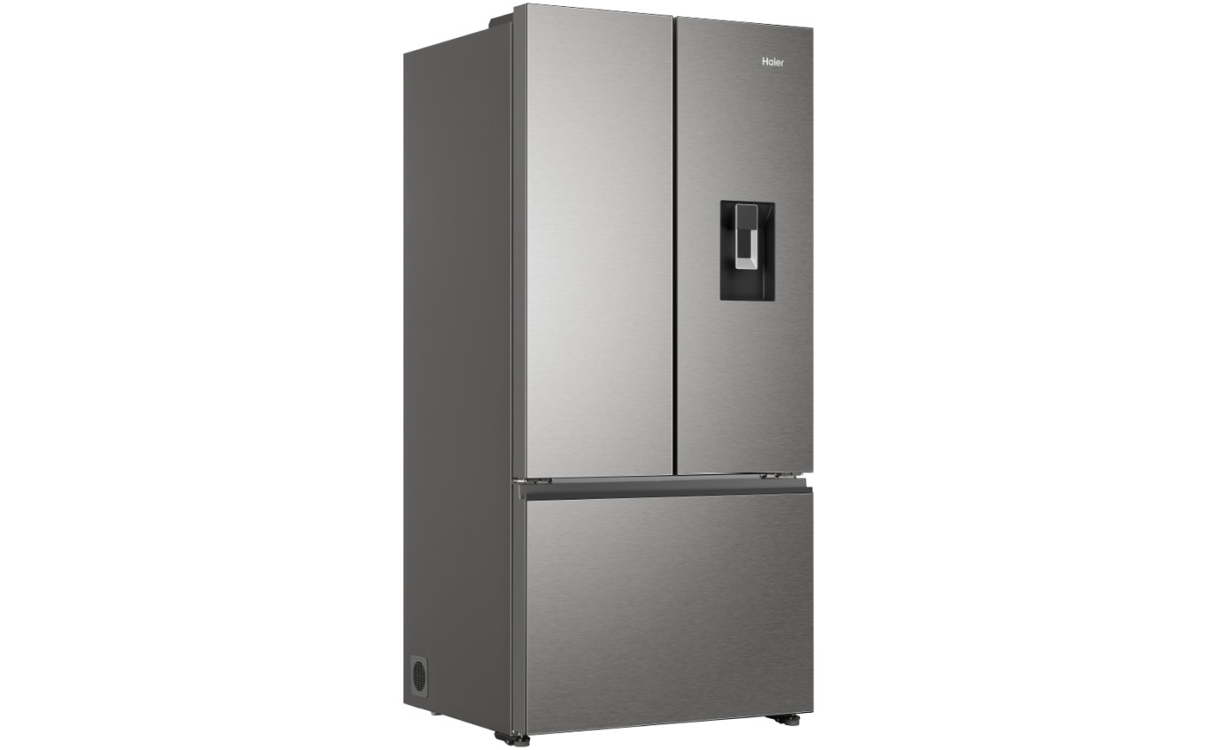 Haier 509L 500 Series French Door Refrigerator Freezer (Satina) HRF510FHS