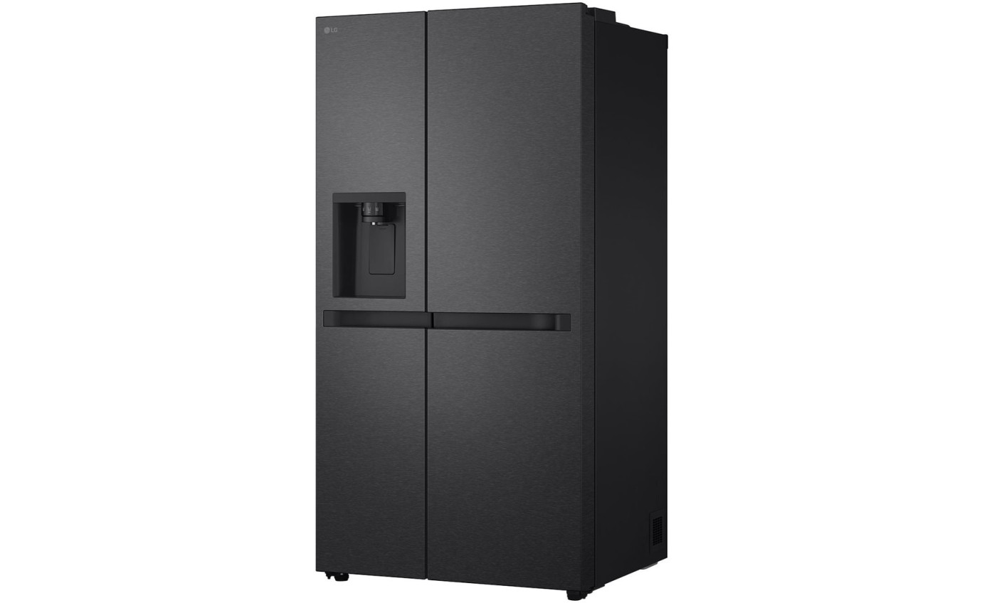 LG 641L Side By Side Fridge (Matte Black) GSN599MBL