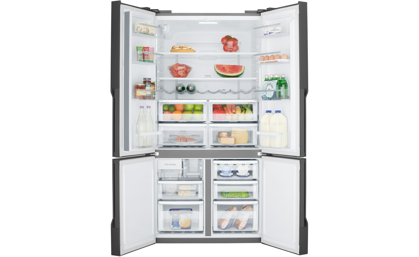 Westinghouse 564L French Door Fridge (Dark Stainless) WQE5650BA