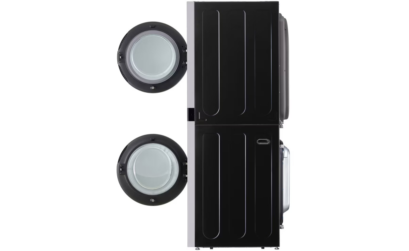 LG 19/10kg WashTower Stacked Washer Dryer (Matte Grey) WWT1910GRX