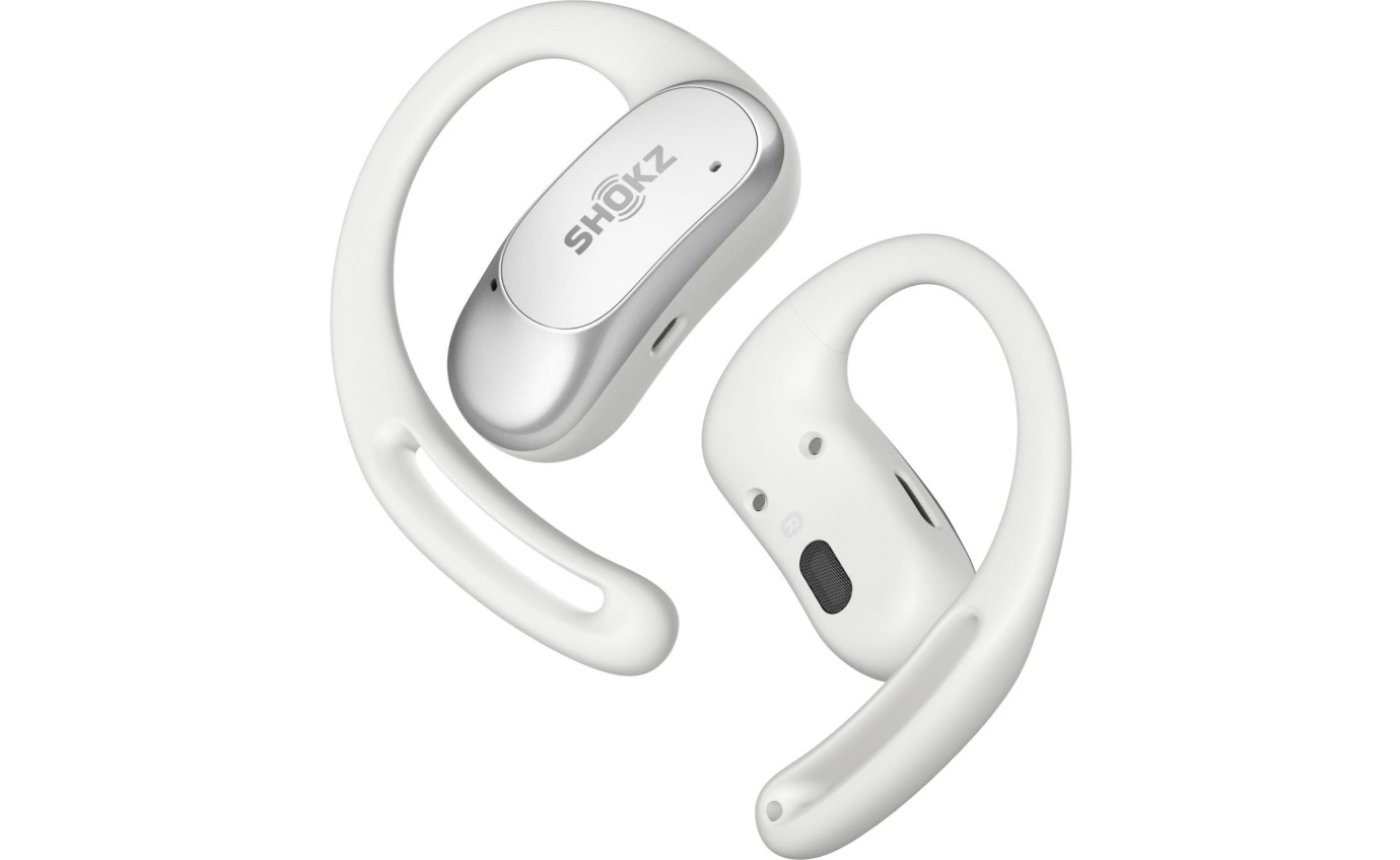 Shokz OpenFit Air Open-Ear Headphones (White) T511STWT