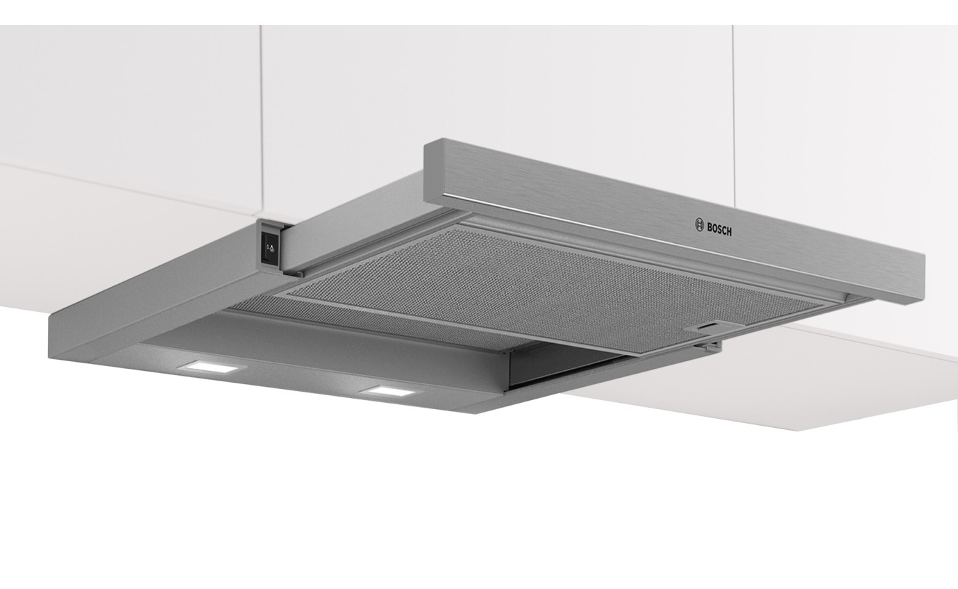 Bosch 60cm Series 2 Slideout Rangehood (Silver Metallic) DFM064W55A