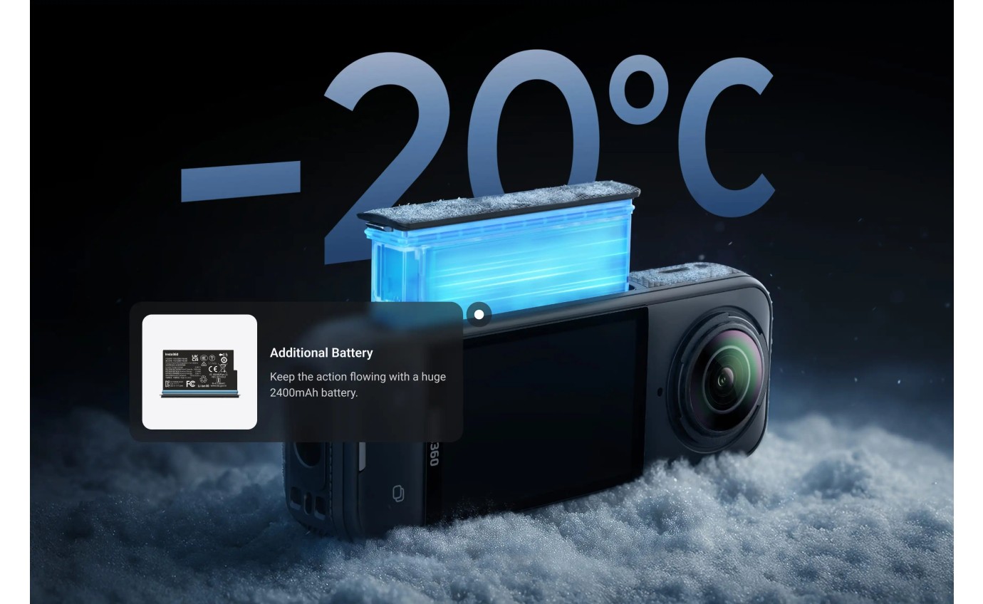 Insta360 X5 8K 360 Action Camera Essentials Bundle INSTAONEX5ES