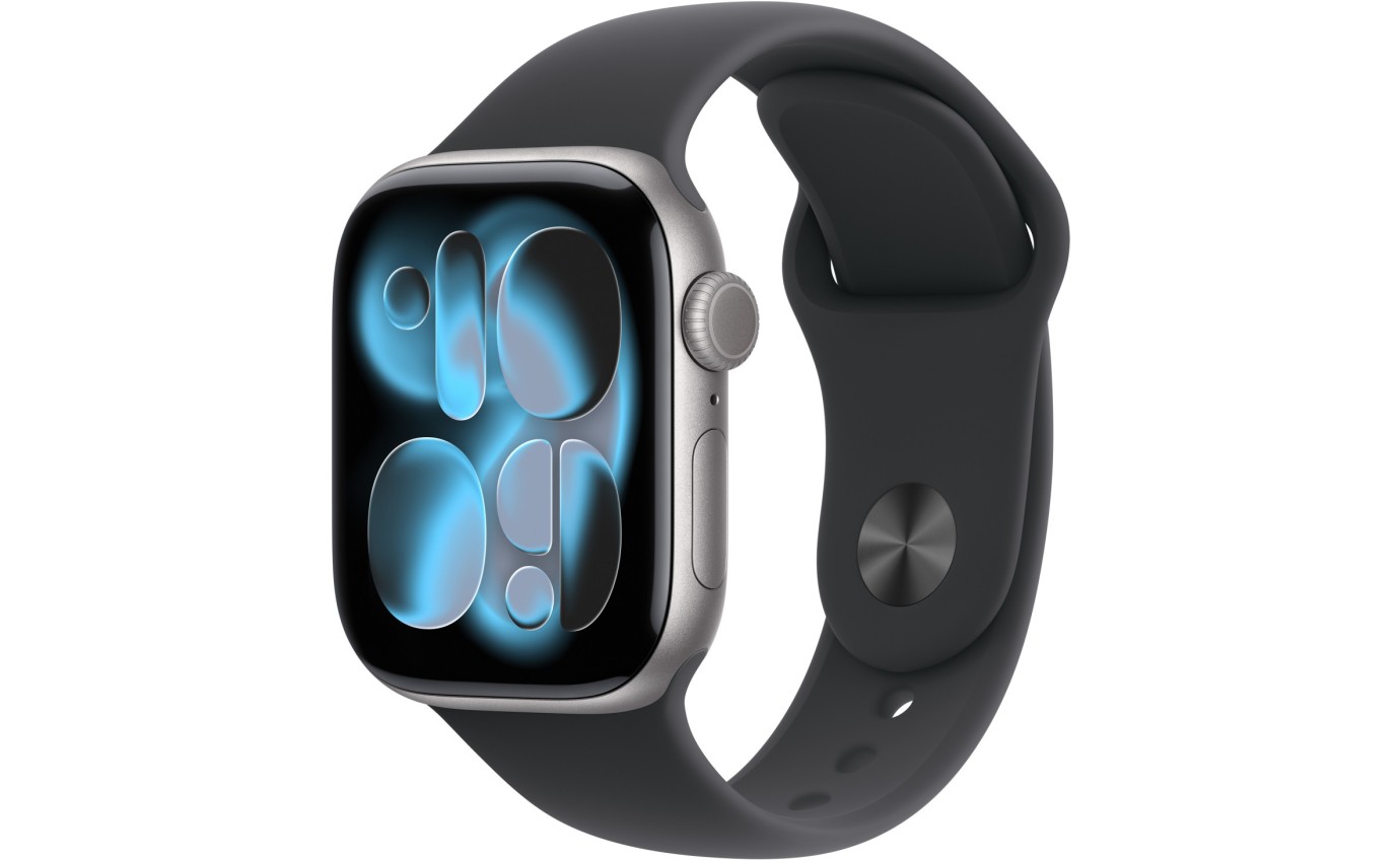 Apple Watch Series 11 GPS 42mm Space Grey Aluminium Case with Black Sport Band (M/L) MEQX4XA