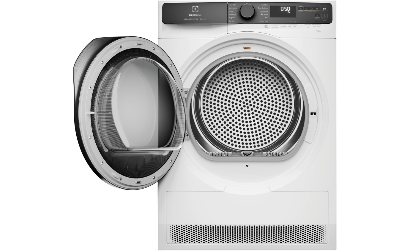 Electrolux 8kg UltimateCare 700 Heat Pump Dryer with 3D Sense (White) EDH803R7WC