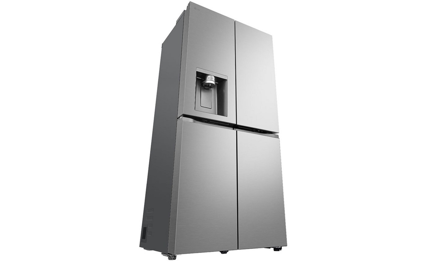 LG 506L Slim French Door Fridge (Stainless Steel) GFL500PL